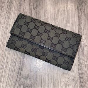 Gucci Monogram Long Wallet